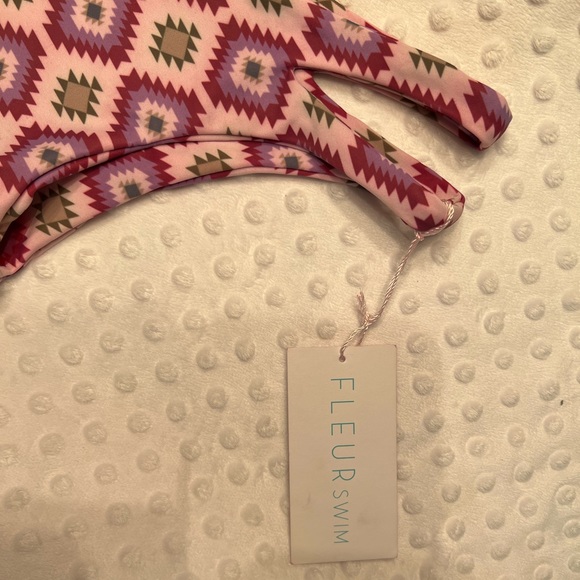 NWT Fleur Swim BIRD OF PARADISE BOTTOM in Aztec - Picture 2 of 7
